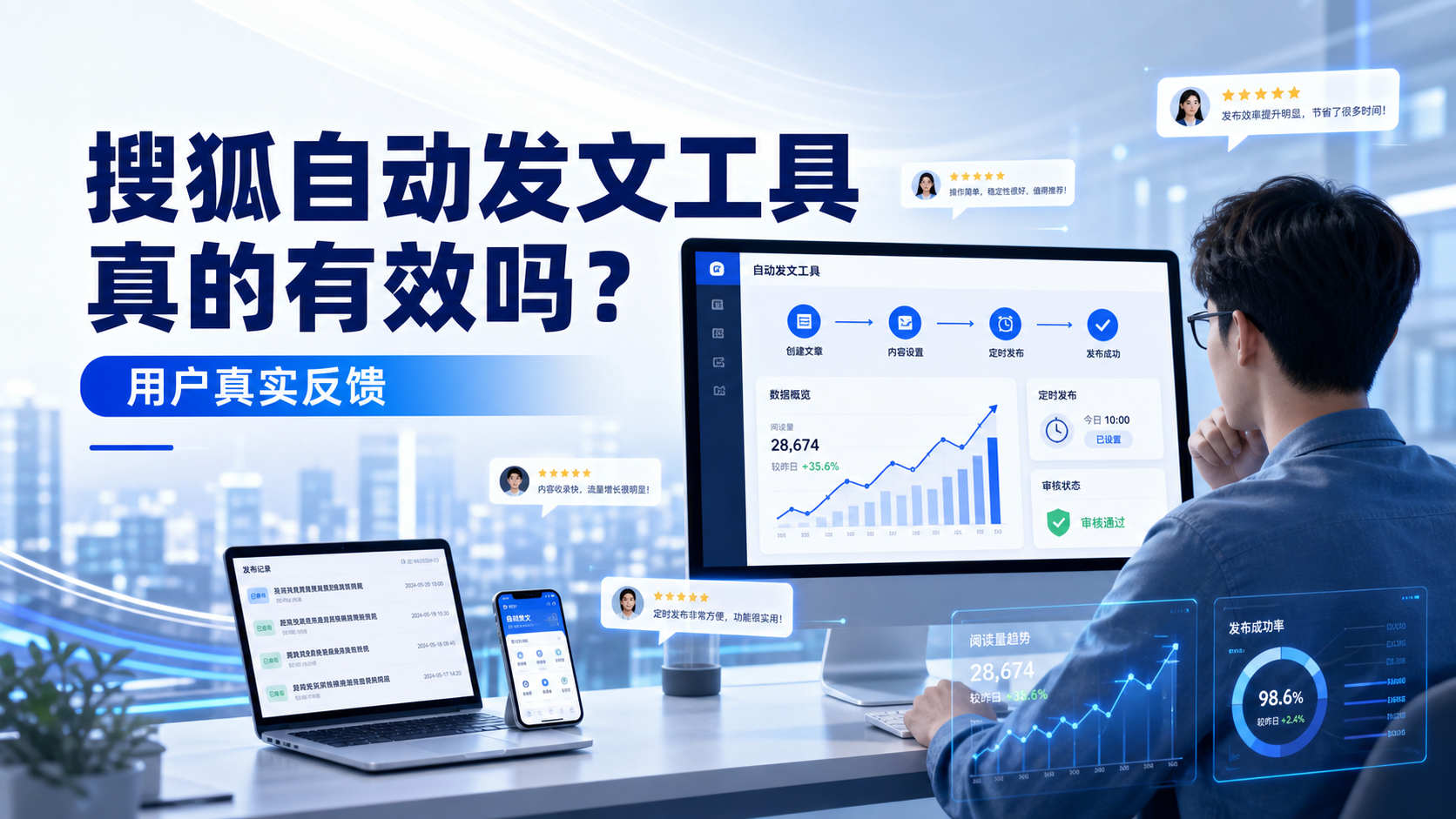 搜狐自动发文工具真的有效吗？萍乡用户的真实反馈